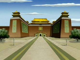 The Royal Palace of the Earth Kingdom from the show, based somewhat on China’s Forbidden City